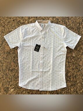 Craft Flow white button up shirt